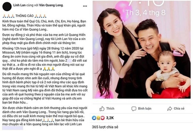 Vợ Vân Quang Long có động thái đầu tiên, ngăn chặn netizen tấn công giữa lùm xùm bị tố xúc phạm chồng và gia đình - Ảnh 5.