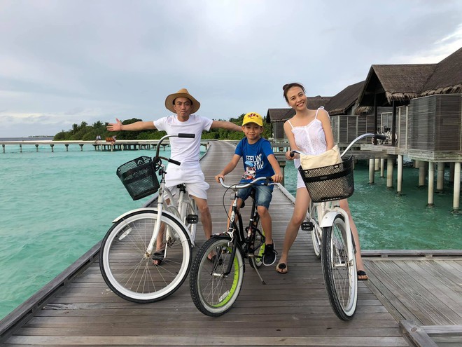 Đàm Thu Trang “đào” lại loạt ảnh du lịch với Subeo, Cường Đô La bình luận 1 câu là biết cưng ái nữ mới sinh thế nào - Ảnh 2.