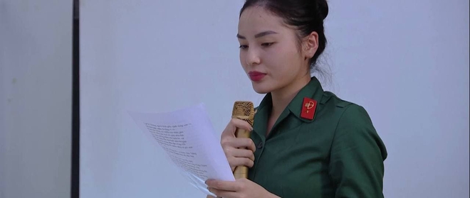 Tự nhận tông điếc nhưng Diệu Nhi vẫn muốn giành giải nhất khi thi hát trong quân đội - Ảnh 2.