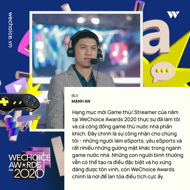 Hoàng Luân, Mạnh An - Biểu tượng VCS, cặp bình luận viên gạo cội của làng eSports Việt sẽ xuất hiện tại WeChoice Awards 2020 - Ảnh 2.