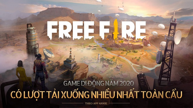 Free Fire là game di động được tải xuống nhiều nhất trên toàn cầu trong năm nay - Ảnh 1.