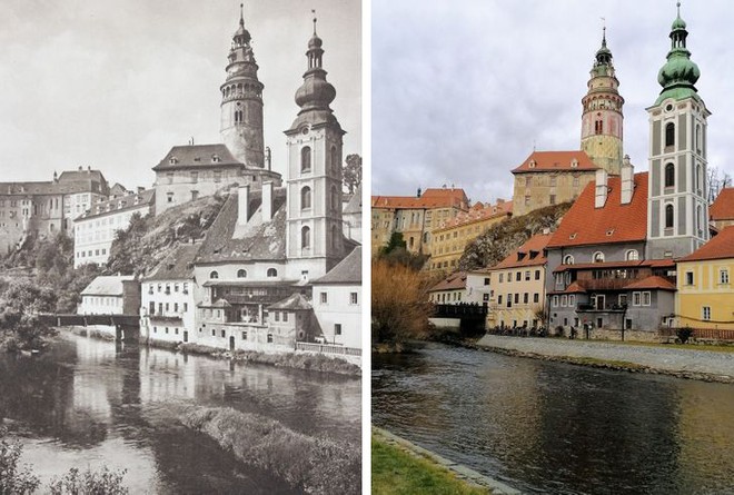 Nhiếp ảnh gia ngao du khắp châu Âu, tìm lại những địa điểm trong loạt ảnh cũ từ 100 năm trước khiến ai cũng ngỡ ngàng vì sự đổi thay kì diệu - Ảnh 7.
