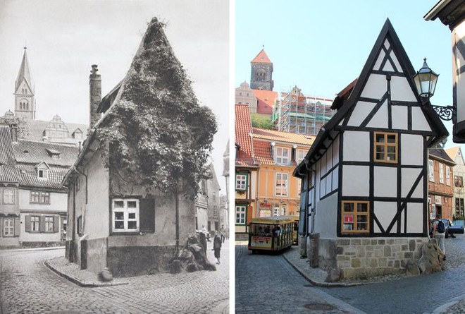 Nhiếp ảnh gia ngao du khắp châu Âu, tìm lại những địa điểm trong loạt ảnh cũ từ 100 năm trước khiến ai cũng ngỡ ngàng vì sự đổi thay kì diệu - Ảnh 1.