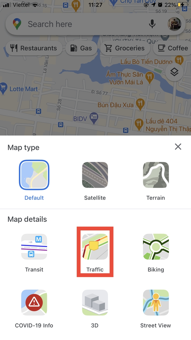 Đi mua sắm cuối năm nhưng quá sợ kẹt xe, phải tìm hiểu ngay tính năng xịn sò này của Google Maps - Ảnh 5.