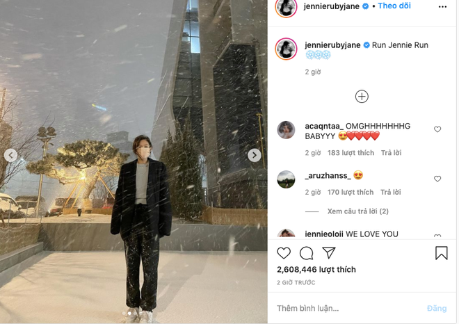 Rosé - Jennie (BLACKPINK) khoe ảnh tuyết rơi nặng hạt gây sốt ở Hàn, fan phát hiện hint hẹn hò với 1 idol nhà SM? - Ảnh 2.