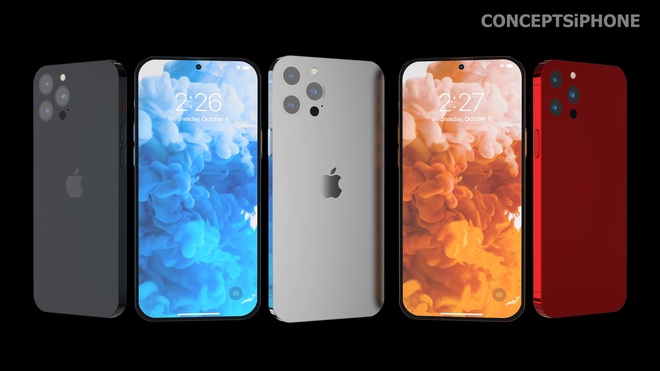 Hé lộ concept iPhone 14 với màu sắc mới, thiết kế mới! - Ảnh 14.