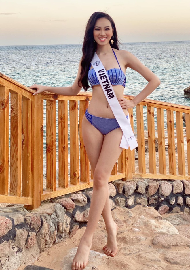 Mỹ nhân Việt phải ra chợ mua bikini vì bị tịch thu hành lý, có bị lép vế với dàn chị em tại Miss Intercontinental 2021? - Ảnh 4.
