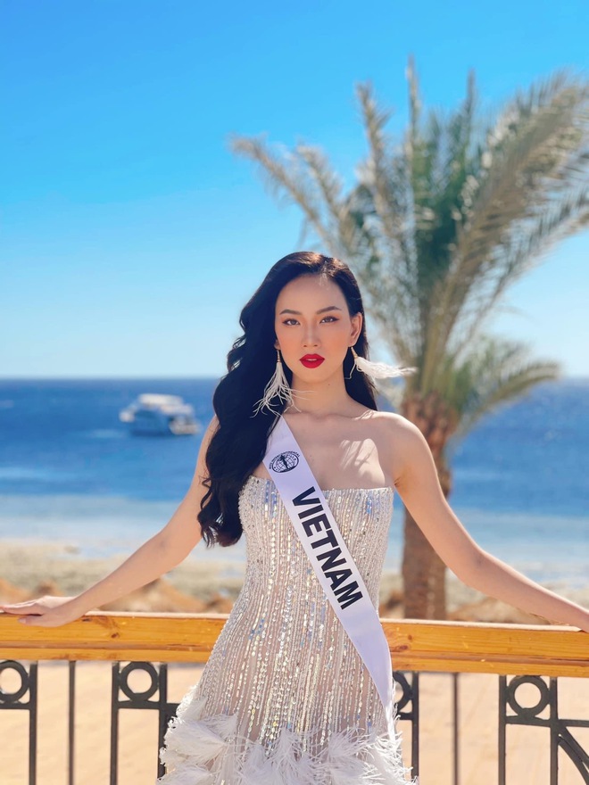 Mỹ nhân Việt phải ra chợ mua bikini vì bị tịch thu hành lý, có bị lép vế với dàn chị em tại Miss Intercontinental 2021? - Ảnh 6.