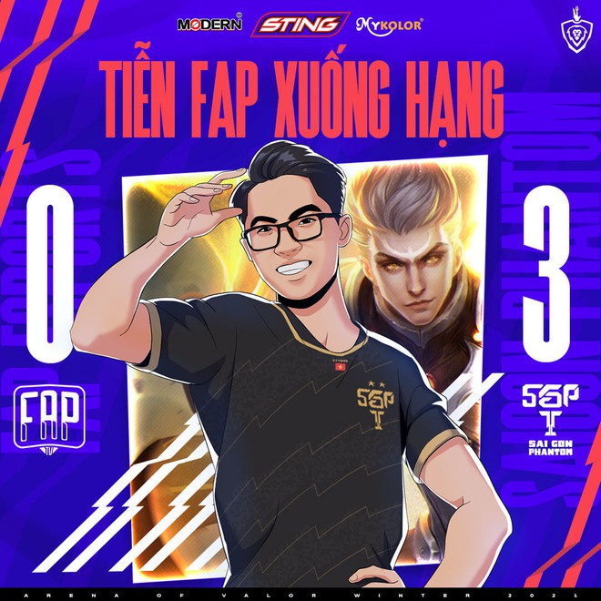 Lai Bâng đưa Saigon Phantom thẳng tiến ngôi đầu ĐTDV, tiễn luôn FAP Esports xuống hạng sau chuỗi trận bết bát - Ảnh 1.