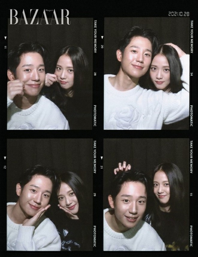 Jisoo và Jung Hae In đánh úp ảnh tạp chí: 2 cực phẩm visual tràn màn hình, mới tình tứ chút đã được đẩy thuyền nhiệt tình - Ảnh 2.