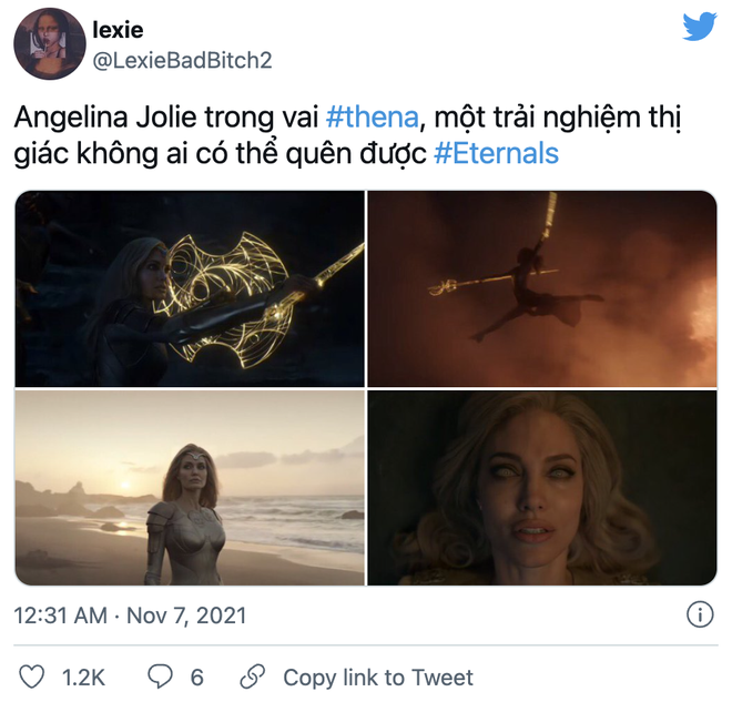 Angelina Jolie làm netizen thế giới choáng ngợp vì nhan sắc ở Eternals: Đẹp át cả dàn cast, chỉ một ánh nhìn mà huỷ diệt cảm xúc! - Ảnh 2.