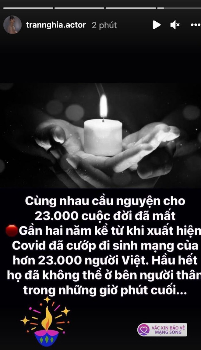 Khánh Vân xúc động viết tâm thư dài, dàn sao Việt hướng về lễ tưởng niệm hơn 23.000 đồng bào mất do Covid-19 - Ảnh 17.