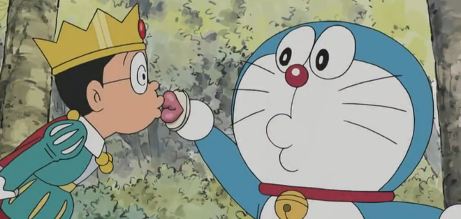 Chấn động nụ hôn đồng giới duy nhất ở Doraemon: Nobita khóa môi cậu bạn thân, còn bị mọi người rêu rao như bắt cá hai tay? - Ảnh 9.