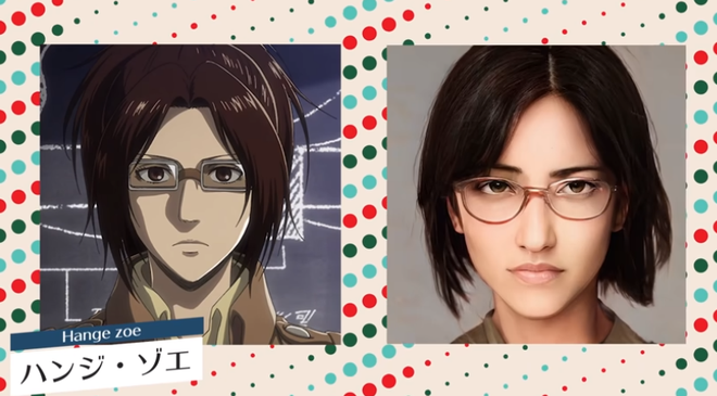 Dàn nhân vật anime Attack On Titan đẹp sốc xỉu khi hóa người thật: Chồng quốc dân Levi chuẩn idol, hội đả nữ nhìn muốn cưới gấp! - Ảnh 9.