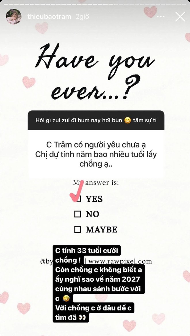 Netizen rộn ràng tin đồn Sơn Tùng kết hôn ở tuổi 28, Thiều Bảo Trâm từng nói gì về điều này? - Ảnh 2.