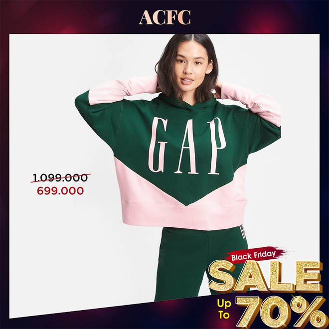 Loạt thương hiệu thời trang đình đám giảm giá cực khủng lên đến 70%   tại ACFC trong dịp Black Friday này! - Ảnh 1.