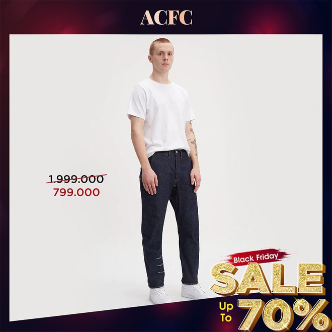 Loạt thương hiệu thời trang đình đám giảm giá cực khủng lên đến 70%   tại ACFC trong dịp Black Friday này! - Ảnh 4.