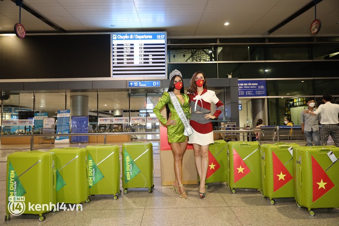 Kim Duyên xanh lá toàn tập, chính thức lên đường đến Israel chinh chiến Miss Universe 2021 - Ảnh 17.