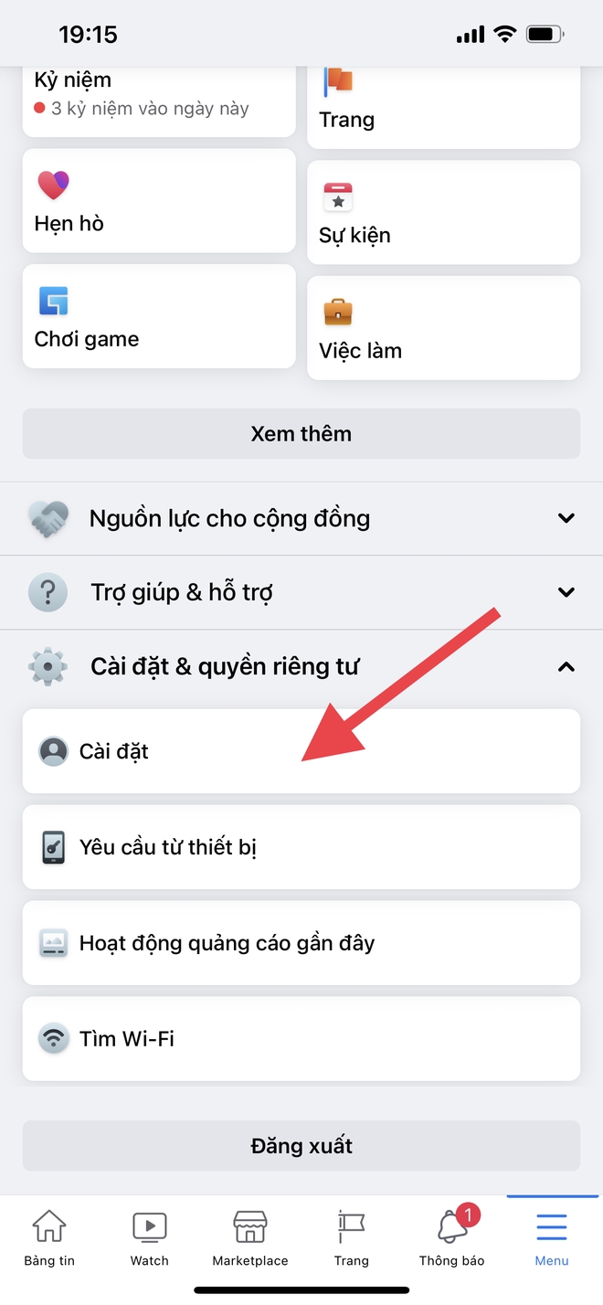 Có thể bạn chưa biết: Messenger không có nút đăng xuất, làm sao để thoát tài khoản mà không phải xoá ứng dụng? - Ảnh 3.