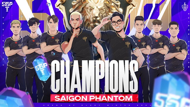 Chung kết Đấu Trường Danh Vọng siêu kịch tính: Saigon Phantom chính thức lên ngôi vô địch sau khi đánh bại V Gaming - Ảnh 4.