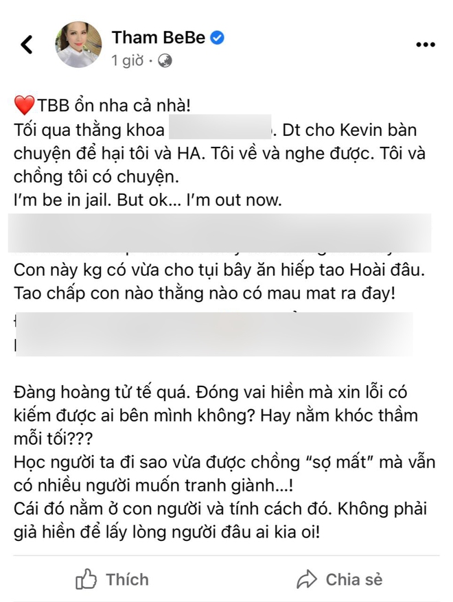 Thắm Bebe xác nhận bị cảnh sát bắt giữ giữa lùm xùm cặp kè với Hoàng Anh - Ảnh 2.