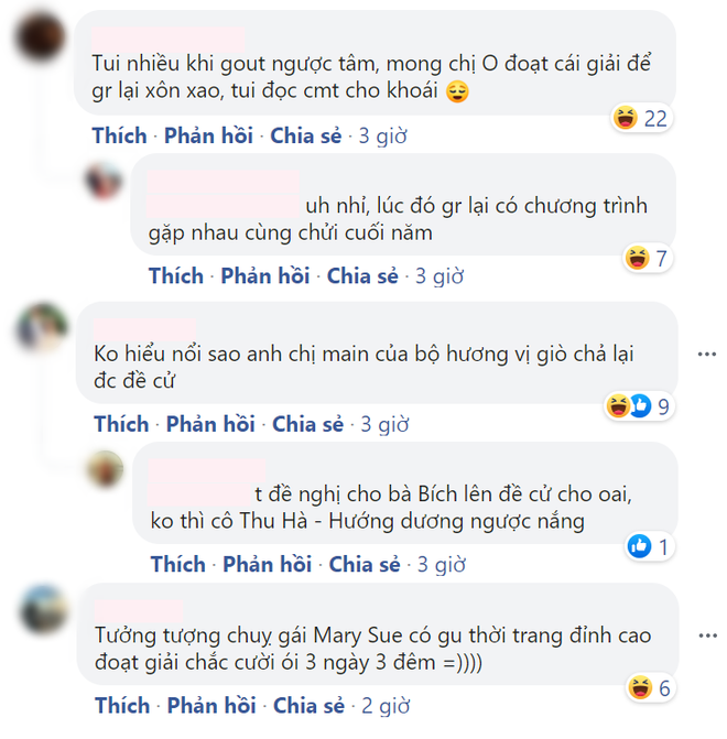 Chị Nam Hương Vị Tình Thân bị ném đá tơi tả vì nhận đề cử Mai Vàng, netizen cà khịa mặc gile đi tham dự chắc luôn! - Ảnh 4.