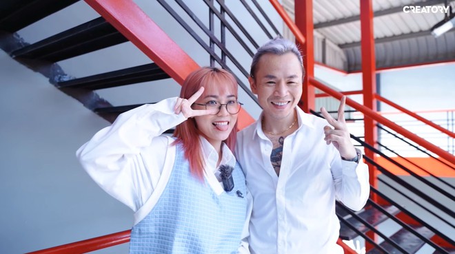 MisThy hóa fangirl chính hiệu khi gặp HLV Rap Việt, bối rối thẹn thùng để rồi nhận cái kết nhầm lẫn đầy bất ngờ? - Ảnh 3.