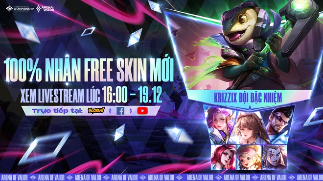 Liên Quân Mobile: Game thủ nhận miễn phí hàng loạt skin có cả bậc S, đặc biệt nhất là skin chưa ra mắt trong sự kiện Chung kết AIC 2021 - Ảnh 3.