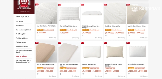 Giờ ngồi nhà lướt Shopee là mua được MUJI từ store chính hãng: Giá rổ cực yêu vì đang sale đẫm, đơn trên 1 triệu còn được tặng quà to  - Ảnh 2.