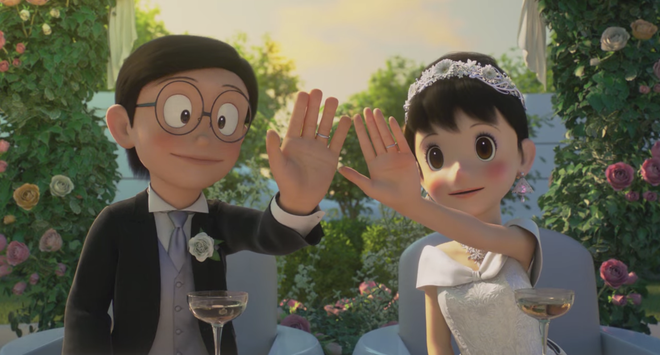 Loạt khoảnh khắc ngọt lịm của Nobita và Shizuka trong Doraemon 2: Thính nhau từ thời bé tí, cái kết về một nhà làm fan khóc hết nước mắt! - Ảnh 7.