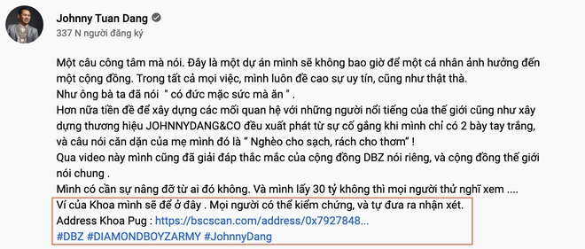 Cùng dân ngành check ví coin của Khoa Pug, phát hiện nhiều nghi vấn khác xa lời tố bị ai đó lừa mất 35 tỷ? - Ảnh 3.