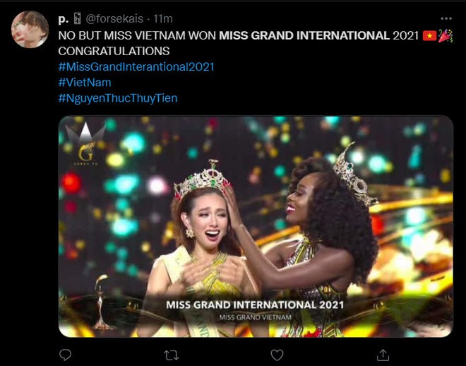 Báo Tây Ban Nha, Ấn Độ rần rần đưa tin Thùy Tiên đăng quang Miss Grand, còn netizen quốc tế phản ứng ra sao? - Ảnh 2.