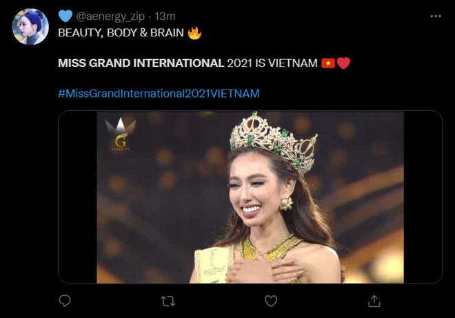 Báo Tây Ban Nha, Ấn Độ rần rần đưa tin Thùy Tiên đăng quang Miss Grand, còn netizen quốc tế phản ứng ra sao? - Ảnh 3.
