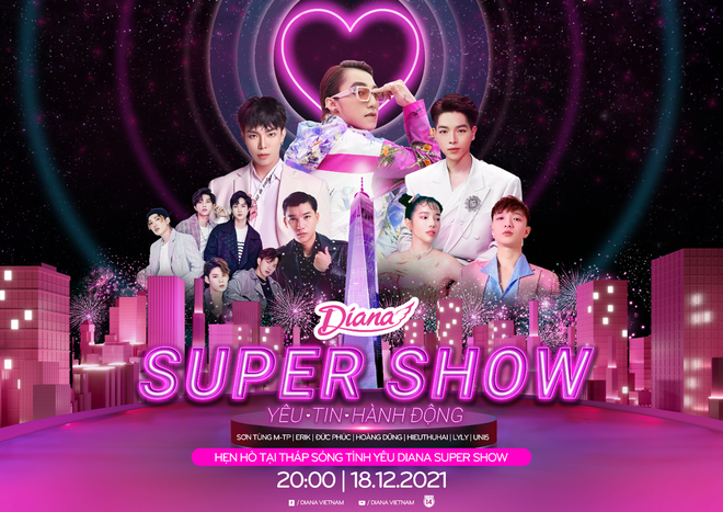 Nóng: Sơn Tùng M-TP chính thức xác nhận góp mặt tại Đại nhạc hội trực tuyến Diana Super Show - Yêu. Tin. Hành Động ngày 18/12 - Ảnh 2.