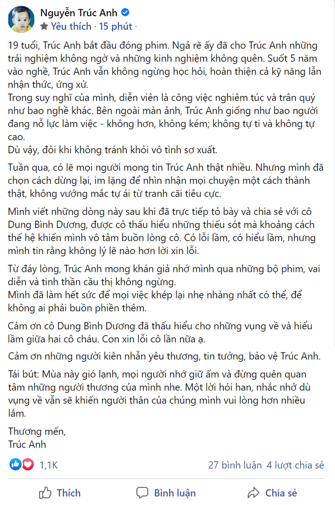 Trúc Anh bị ném đá thậm tệ sau lời xin lỗi NSX Dung Bình Dương: Toàn đổ lỗi, thảo mai và giả trân hết sức - Ảnh 2.