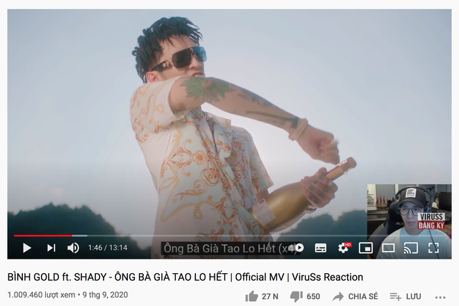 Sau cuộc bàn phím chiến, netizen đào lại clip ViruSs reaction từ 4 tháng trước: Tôi không đánh giá quá cao verse rap của Bình Gold - Ảnh 3.