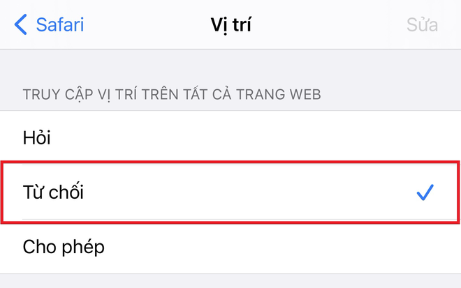 Safari hiển thị pop-up và yêu cầu chia sẻ vị trí trên iPhone, đây là cách trị dứt điểm! - Ảnh 5.