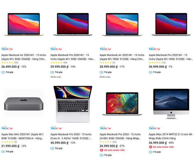 Mua MacBook trên các sàn thương mại điện tử, khuyến mãi giảm nhiều nhưng có rẻ hơn tại các cửa hàng bán lẻ? - Ảnh 4.