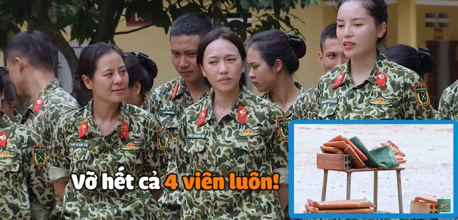 Diệu Nhi - Kỳ Duyên chơi ác khi đề nghị Mũi trưởng Long tay bị thương vẫn chặt gạch - Ảnh 11.