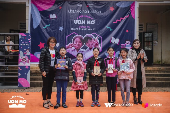 WeDo “Góp sách ươm mơ”: Lan tỏa sự tử tế và nối dài hành trình yêu thương tới trẻ em Việt Nam - Ảnh 2.