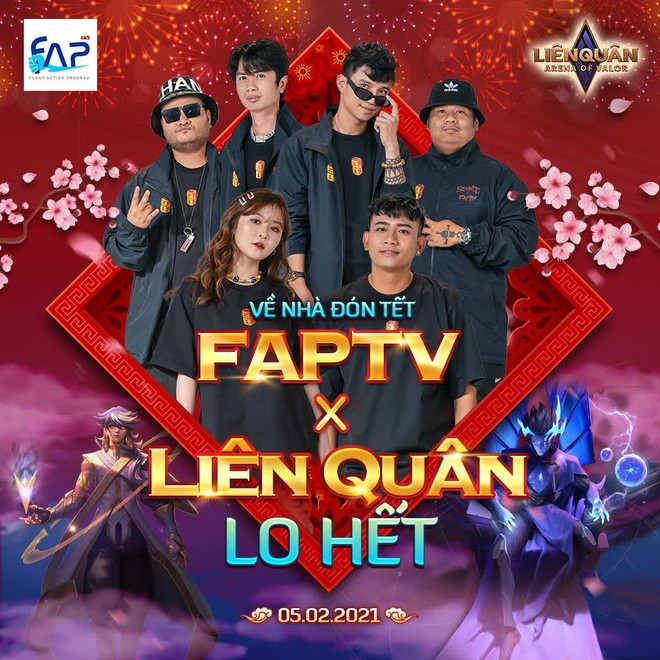 FAPtv ra mắt phim hài Tết cười không nhặt được mồm, hé lộ Huỳnh Phương và Thái Vũ là cao thủ Liên Quân Mobile - Ảnh 3.