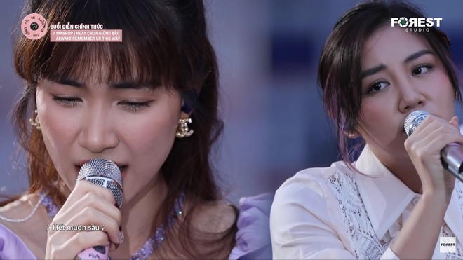 Hòa Minzy được khen ngày càng nhẹ nhàng, tinh tế không còn những màn trưng trổ giọng lấn át đồng nghiệp - Ảnh 3.