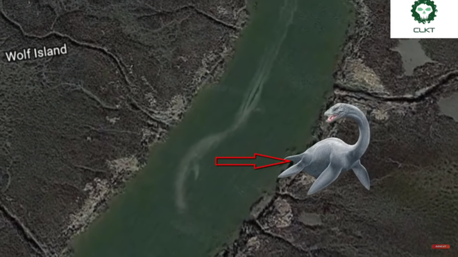 Những thuỷ quái khổng lồ vô tình được Google Earth ghi lại, nhìn rất khó tin! - Ảnh 4.
