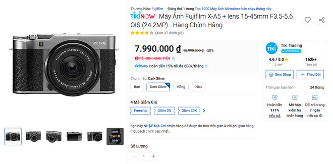Deal hot cho người chơi hệ sống ảo: Loạt máy ảnh nhà Fujifilm sale sâu tới 50% - Ảnh 5.