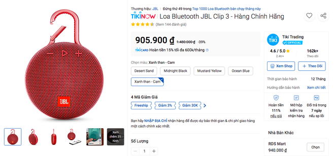 Loạt loa Bluetooth giá rẻ đang sale cực mạnh, hứa hẹn đốn tim dân chơi hệ music chỉ trong một nốt nhạc! - Ảnh 5.