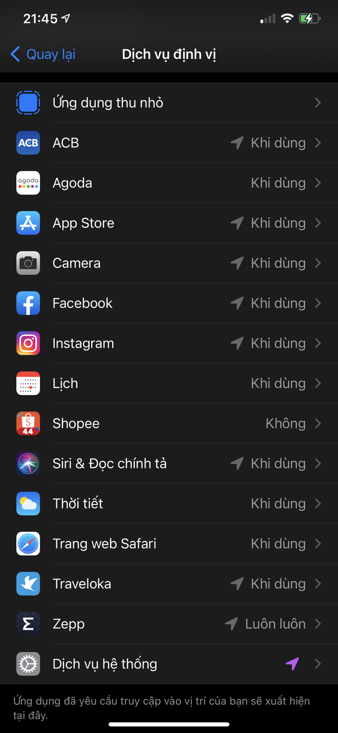 Cách tắt nhanh tính năng theo dõi vị trí trên iPhone, làm xong thì đố ai biết bạn đi đâu, làm gì! - Ảnh 5.