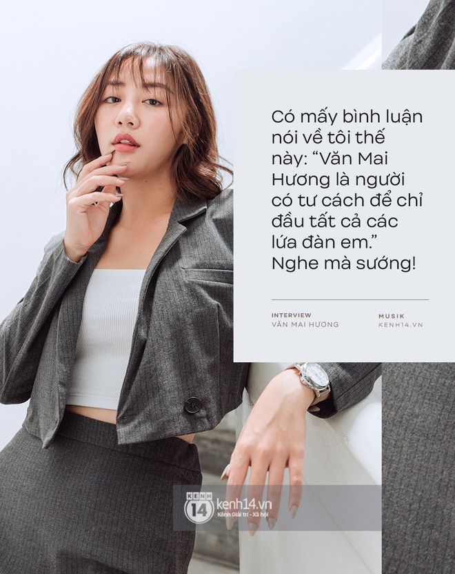 Văn Mai Hương: Tôi thấy giọng mình không hề hay mà mọi người cứ bảo tôi diễn. Hoà Minzy, Erik và AMEE phải luyện thanh nhạc nhiều đấy - Ảnh 16.