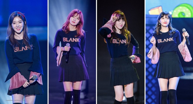 Hồi 2016, các thành viên Red Velvet đã là fan cứng của BLACKPINK, còn mặc áo tên fanclub lên sân khấu trình diễn như thật? - Ảnh 1.
