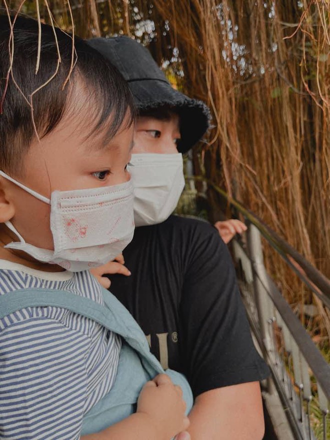 Nghe nói đã lâu, nay Hoà Minzy mới khoe con trai và ông xã thiếu gia trong 1 khung hình, nhập đội đẻ thuê vì lý do này - Ảnh 2.