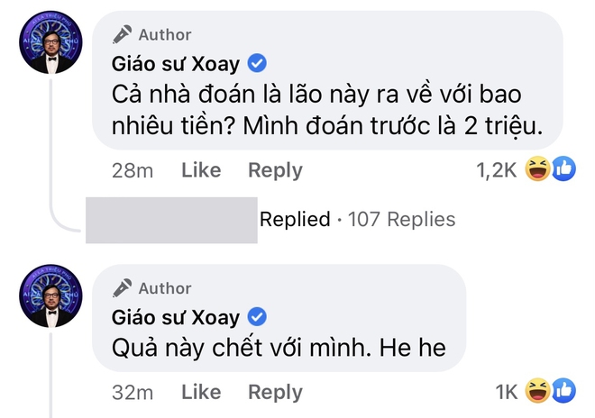 Bi Béo đến hỗ trợ bố Xuân Bắc, không quên troll Giáo sư Xoay ở Ai Là Triệu Phú - Ảnh 3.